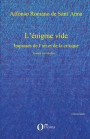 Cover von L'énigme vide