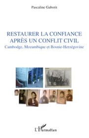 Cover von Restaurer la confiance après un conflit civil