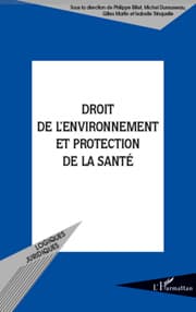 Cover von Droit de l'environnement et protection de la santé