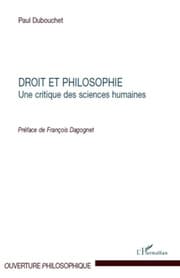 Cover von Droit et philosophie