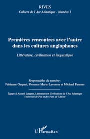 Cover von Premières rencontres avec l'autre dans les cultures anglophones