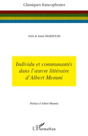 Cover von Individu et communautés dans l'oeuvre littéraire d'Albert Memmi