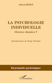 Cover von La psychologie individuelle