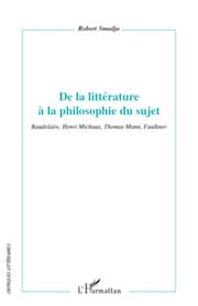 Cover von De la littérature à la philosophie du sujet