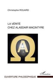 Cover von La vérité chez Alasdair Macintyre