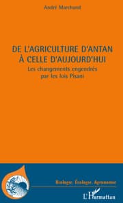 Cover von DE L'AGRICULTURE D'ANTAN A CELLE D'AUJOURD'HUI