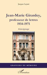 Cover von Jean-Marie Girardey, professeur de lettres