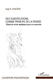 Cover von Des substitutions comme principe de la pensée