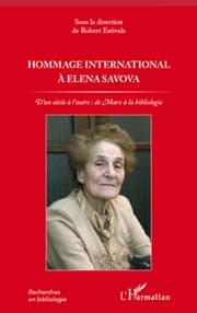 Cover von Hommage international à Elena Savova