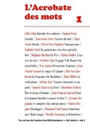 Cover von L'Acrobate des mots n 1 - Eté 2013