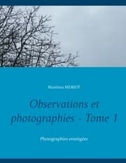 Cover von Observations et photographies - Tome 1