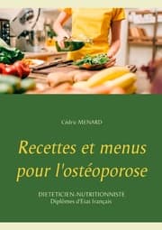 Cover von Recettes et menus pour l'ostéoporose