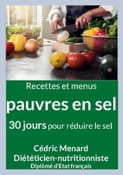 Cover von Recettes et menus sans sel
