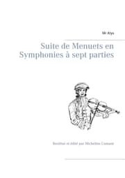 Cover von Suite de Menuets en Symphonies à sept parties