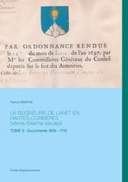 Cover von La Seigneurie de Lanet En Hautes-Corbières (Vème-XIXème siècles)