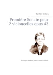 Cover von Première Sonate pour 2 violoncelles opus 43