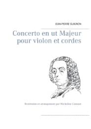 Cover von Concerto en ut Majeur pour violon et cordes