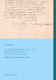 Cover von LA SEIGNEURIE DE LANET EN HAUTES-CORBIÈRES (Vème-XIXème siècles)