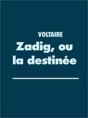 Cover von Zadig, ou la destinée