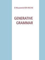 Cover von Generative grammar