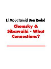 Cover von Chomsky & Sibawaihi - What Connections?