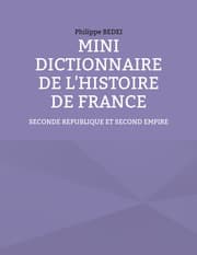 Cover von Mini dictionnaire de l'histoire de France