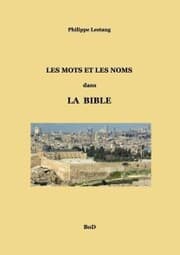 Cover von Les mots et les noms dans la Bible