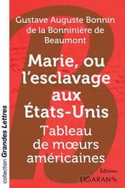Cover von Marie, ou L'Esclavage aux Etats-Unis (grands caractères)