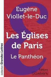 Cover von Les Eglises de Paris (grands caractères)