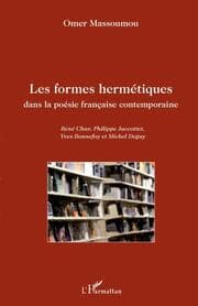 Cover von Les formes hermétiques dans la poésie française contemporaine