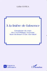 Cover von A la lisière de l'absence