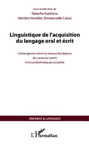 Cover von Linguistique de l'acquisition du langage oral et écrit