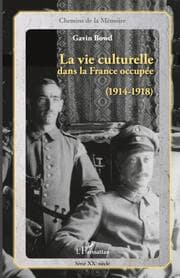 Cover von La vie culturelle dans la France occupée (1914-1918)