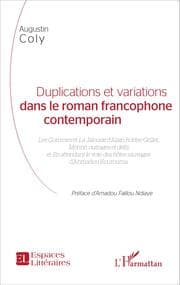 Cover von Duplications et variations dans le roman francophone contemporain