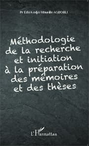 Cover von Méthodologie de la recherche et initiation à la préparation des mémoires et des thèses