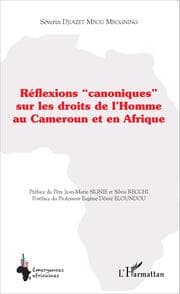 Cover von Réflexions 'canoniques' sur les droits de l'Homme au Cameroun et en Afrique