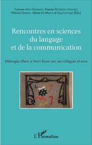Cover von Rencontres en sciences du langage et de la communication