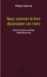 Cover von Nous sommes le livre dissimulant ses mots