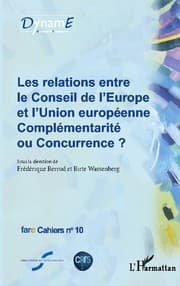 Cover von Les relations entre le Conseil de l'Europe et l'Union européenne