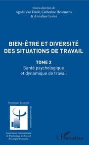 Cover von Bien être et diversité des situations de travail