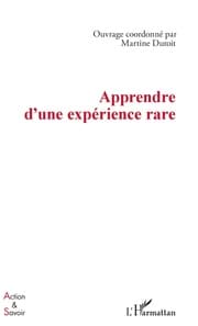 Cover von Apprendre d'une expérience rare