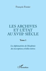 Cover von Les archives et l'Etat au XVIIIe siècle
