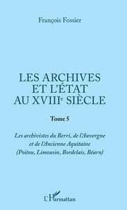 Cover von Les archives et l'Etat au XVIIIe siècle