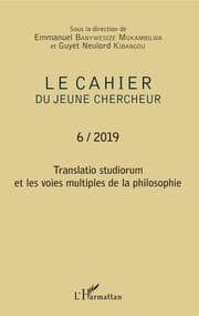 Cover von Translatio studiorum et les voies multiples de la philosophie