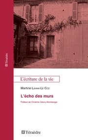 Cover von L'écho des murs