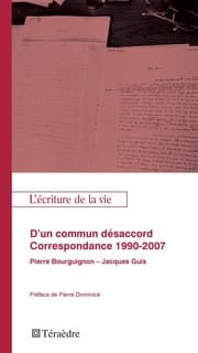 Cover von D'un commun désacord. Correspondance 1990-2007
