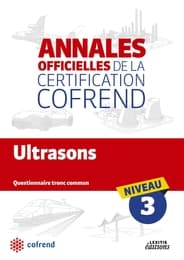 Cover von Ultrasons NIVEAU 3 Les Annales officielles de la certification Cofrend