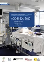 Cover von ADDENDA 2013 Guide 2011 des bonnes pratiques de l'ingénierie biomédicale en établissement de santé - Radioprotection - Maintenance - Autodiagnostic