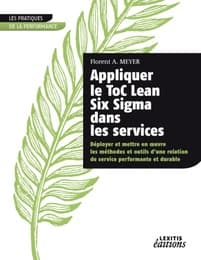 Cover von Appliquer le ToC Lean Six Sigma dans les services