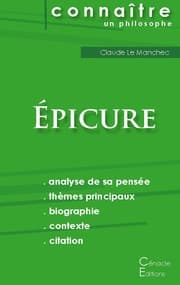 Cover von Comprendre Épicure (analyse complète de sa pensée)